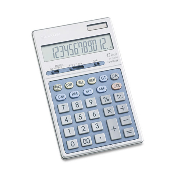 El339hb Executive Portable Desktop/handheld Calculator, 12-digit Lcd