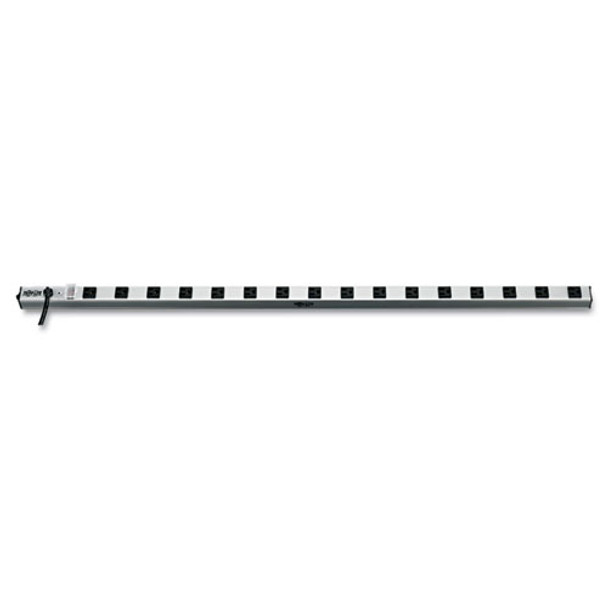 Vertical Power Strip, 16 Outlets, 15 Ft. Cord, 48" Length