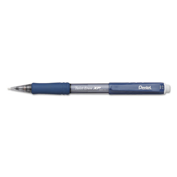 Twist-erase Express Mechanical Pencil, 0.7 Mm, Hb (#2.5), Black Lead, Blue Barrel, Dozen