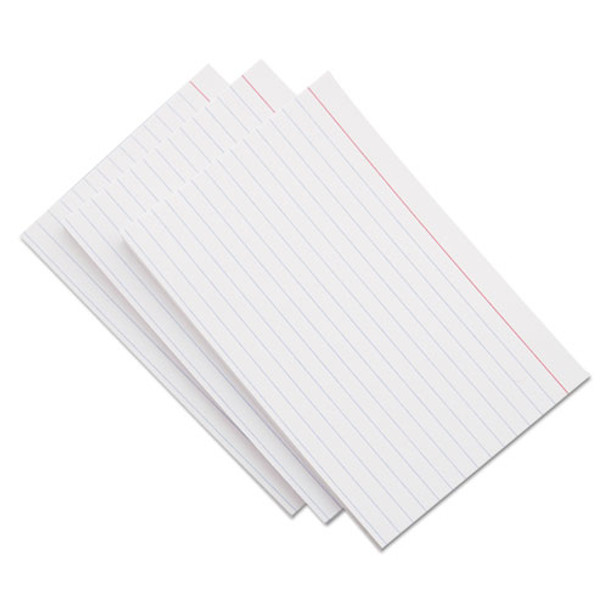 Ruled Index Cards, 4 X 6, White, 100/pack - DUNV47230