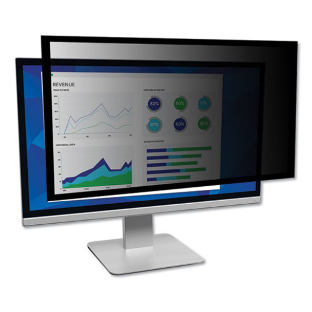 Framed Desktop Monitor Privacy Filter For 27" Widescreen Lcd, 16:9 Aspect Ratio