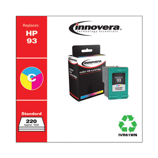 Remanufactured C9361wn (93) Ink, 175 Page-yield, Tri-color