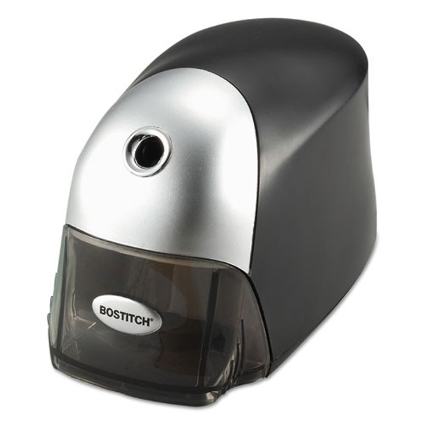 Quietsharp Executive Electric Pencil Sharpener, Ac-powered, 4" X 7.5" X 5", Black/graphite