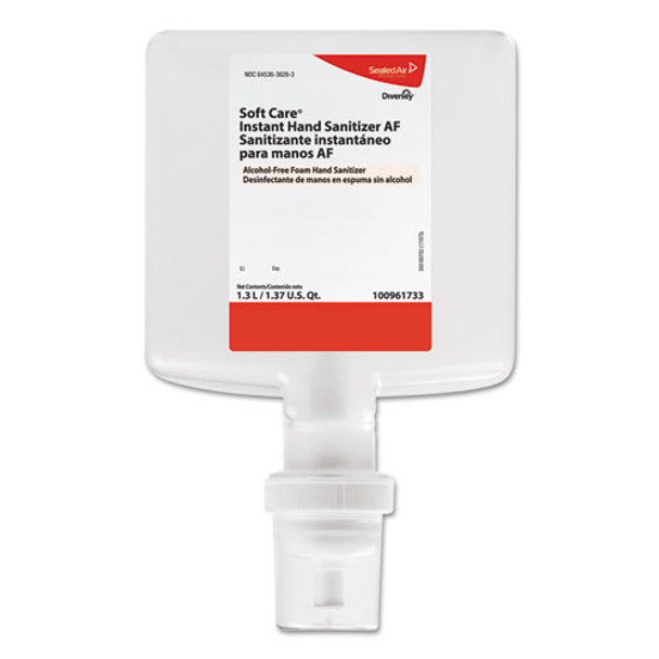 Soft Care Instant Hand Sanitizer Af, 1300 Ml Cartridge, Fresh Scent, 6/carton