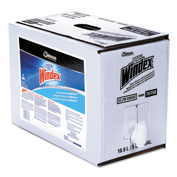 Glass Cleaner With Ammonia-d, 5gal Bag-in-box Dispenser