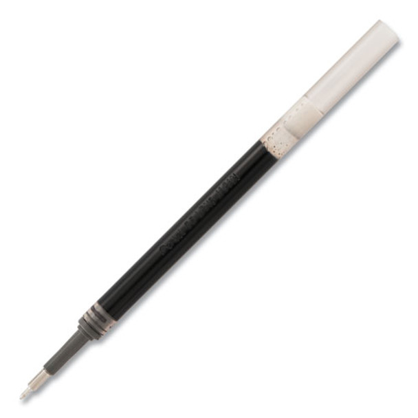 Refill For Pentel Energel Retractable Liquid Gel Pens, Needle Tip, Fine Point, Black Ink