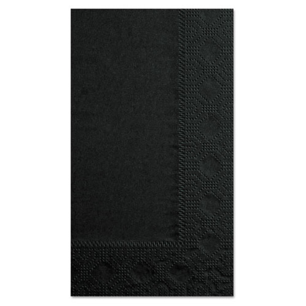 Dinner Napkins, 2-ply, 15 X 17, Black, 1000/carton