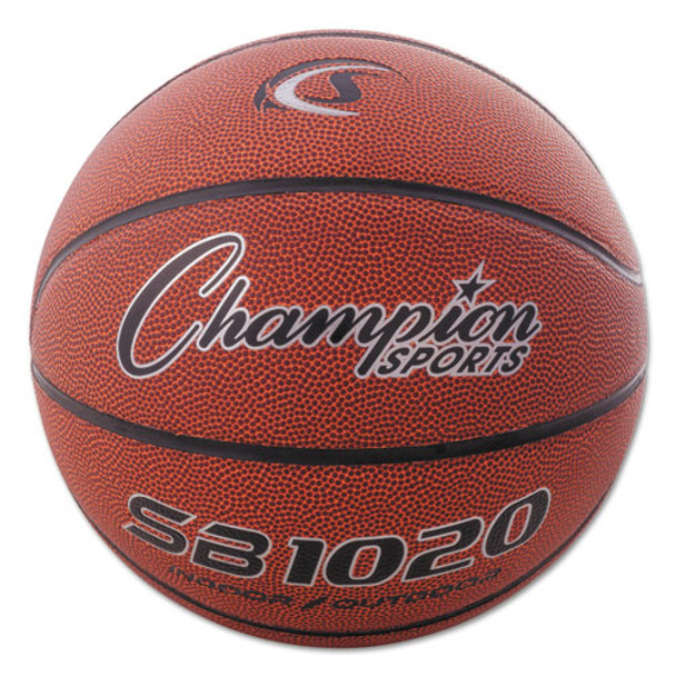 Composite Basketball, Official Size, 30", Brown