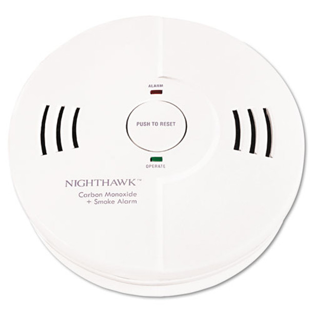 Night Hawk Combination Smoke/co Alarm W/voice/alarm Warning