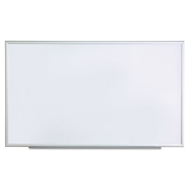 Dry Erase Board, Melamine, 60 X 36, Satin-finished Aluminum Frame