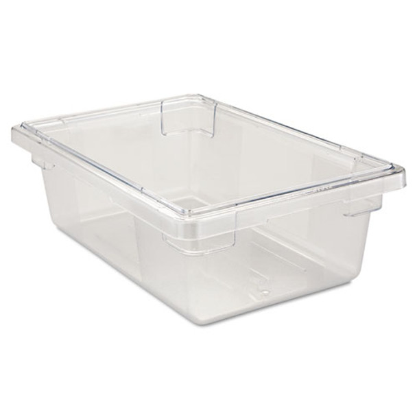 Food/tote Boxes, 3 1/2gal, 18w X 12d X 6h, Clear