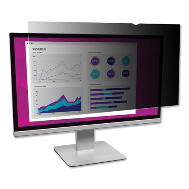High Clarity Privacy Filter For 24" Widescreen Monitor, 16:9 Aspect Ratio