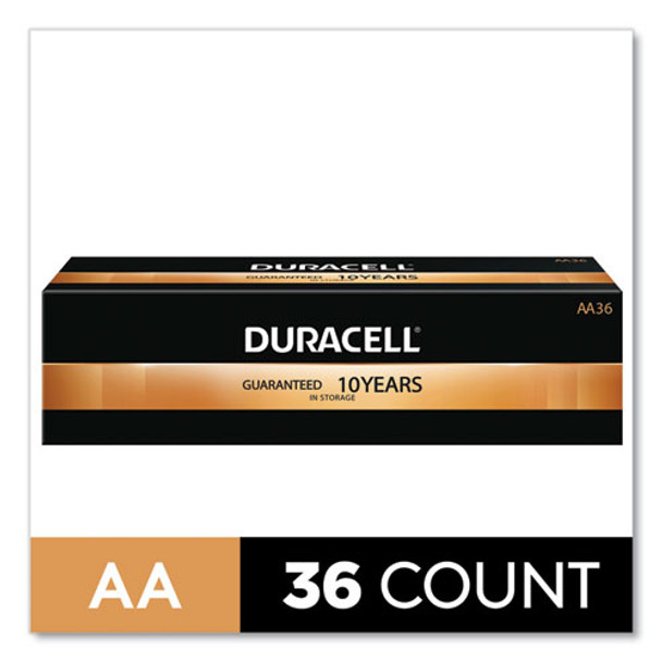 Coppertop Alkaline Aa Batteries, 36/pack