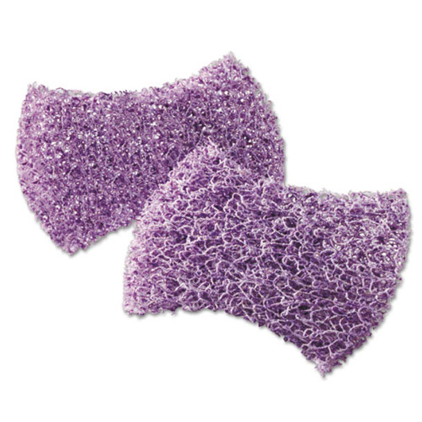 Scour Pad, 2 3/4 X 4 1/2, Purple, 4/pk, 6 Pk/ct