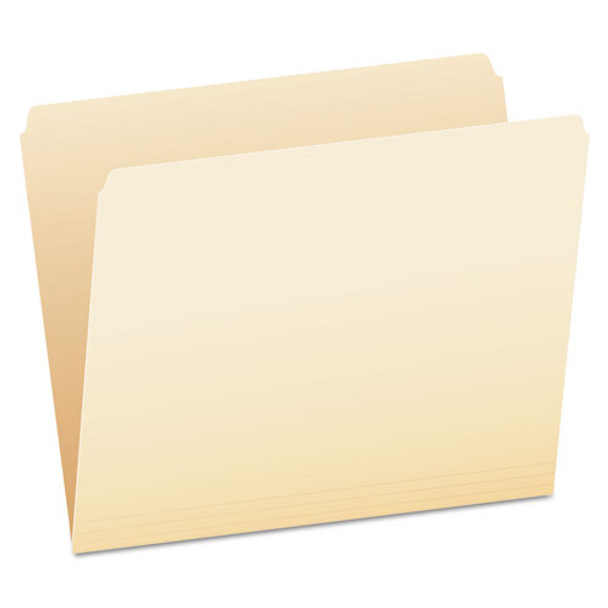 Manila File Folders, Straight Tab, Letter Size, 100/box - DPFX752