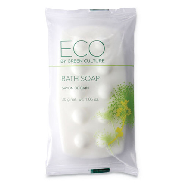 Bath Massage Bar, Clean Scent, 1.06 Oz, 300/carton