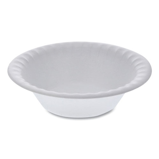Unlaminated Foam Dinnerware, Bowl, 6" Diameter, 12 Oz, White, 1,000/carton