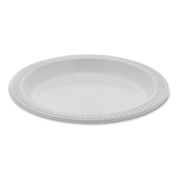 Meadoware Ops Dinnerware, Plate, 6" Diameter, White, 1,000/carton