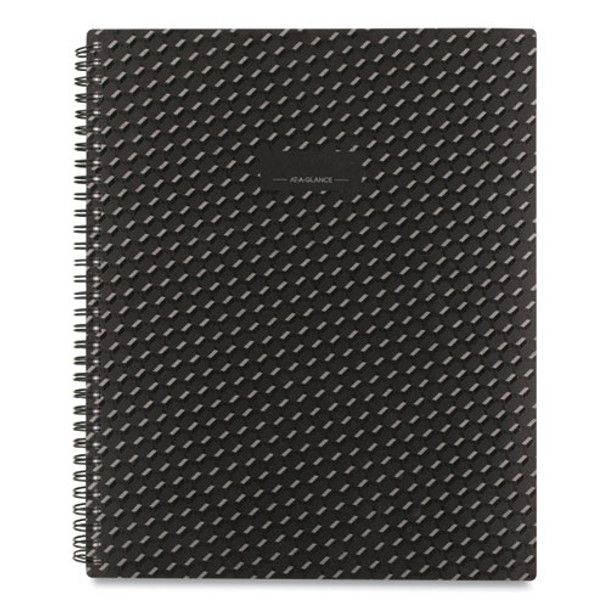 Elevation Poly Weekly/monthly Planner, 11 X 8.5, Black, 2021