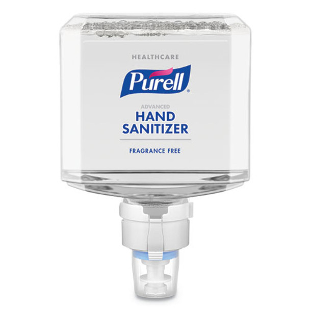 Healthcare Advanced Hand Sanitizer Gentle/free Foam, 1,200 Ml Refill, For Es8 Dispensers, 2/carton