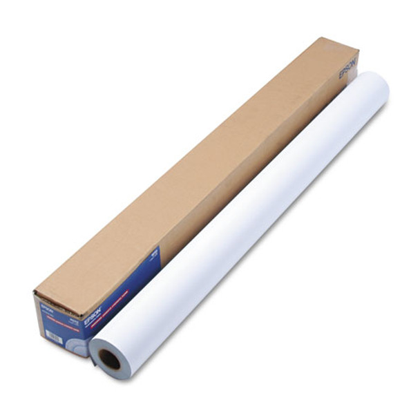 Enhanced Adhesive Synthetic Paper, 44" X 100 Ft, White