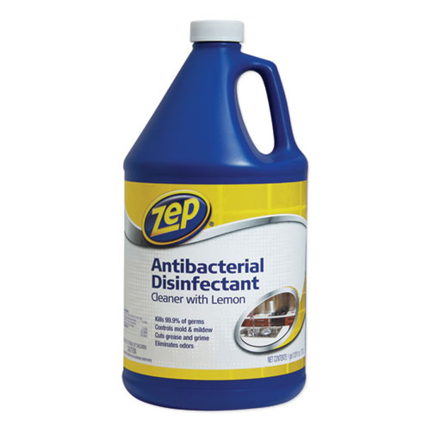 Antibacterial Disinfectant, Lemon Scent, 1 Gal, 4/carton