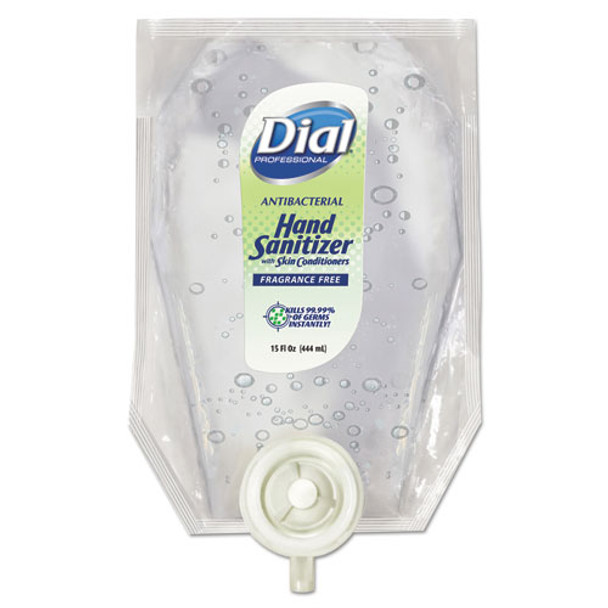 Eco-smart Gel Hand Sanitizer, Fragrance-free, 15 Oz Refill, 6/carton