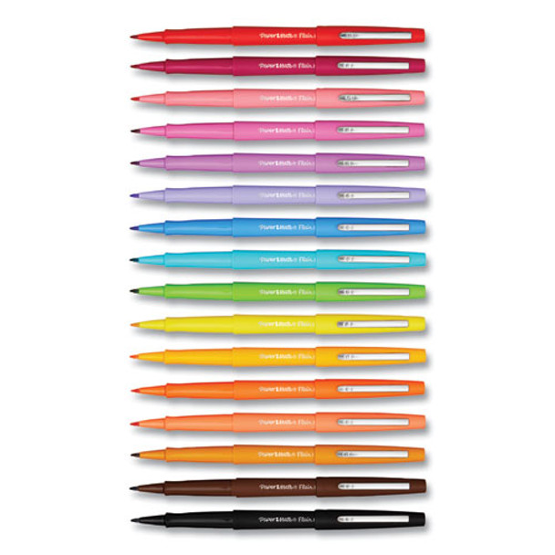 Flair Scented Felt Tip Marker Pen, Medium 0.7 Mm, Assorted Colors Ink/barrel, 16/pack