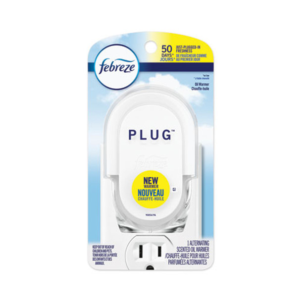 Plug Air Freshener Warmer, 2.5" X 3" X 4", Off White, 4/carton - DPGC68232