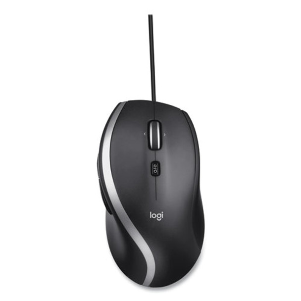 Advanced Corded Mouse M500s, Usb, Right Hand Use, Black