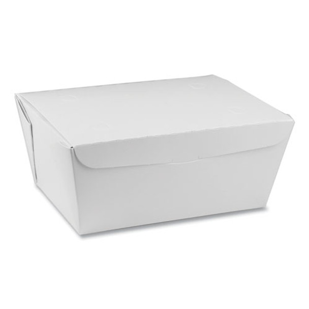 Earthchoice Onebox Paper Box, 66 Oz, 6.5 X 4.5 X 3.25, White, 160/carton