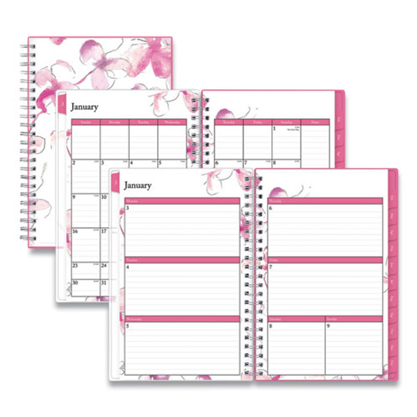 Breast Cancer Awareness Weekly/monthly Planner, 8 X 5, Orchid, 2022
