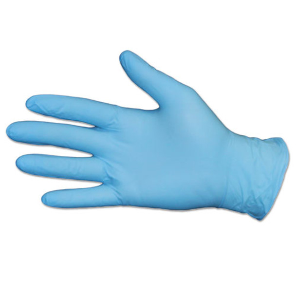 Pro-guard Disposable Powder-free General-purpose Nitrile Gloves, Blue, Small, 100/box