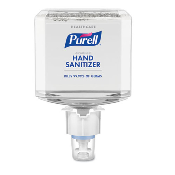 Healthcare Advanced Foam Hand Sanitizer, 1,200 Ml, Fragrance-free, For Es4 Dispensers, 2/carton