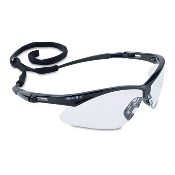 Nemesis Safety Glasses, Gun Metal Frame, Smoke Lens, 12/box