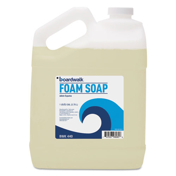 Foaming Hand Soap, Honey Almond Scent, 1 Gal Bottle, 4/carton