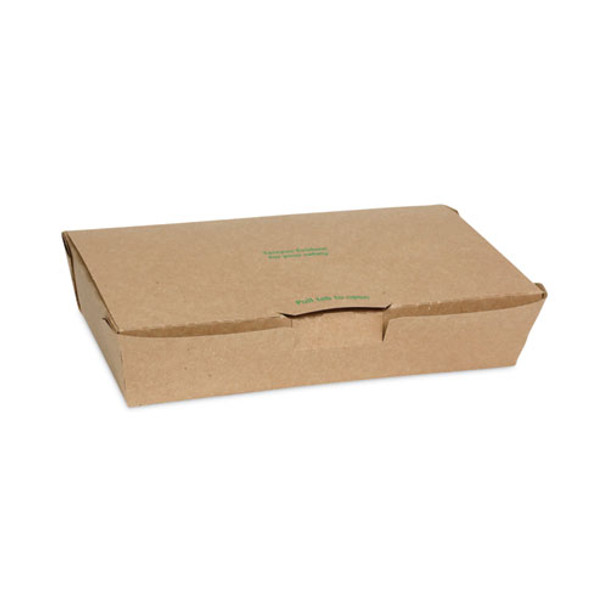 Earth Choice Tamper Evident Paper Onebox, 9 X 4.85 X 2, Kraft, 100/carton
