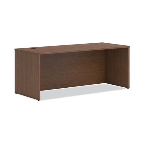 Mod Desk Shell, 72" X 30" X 29", Sepia Walnut, 2/carton