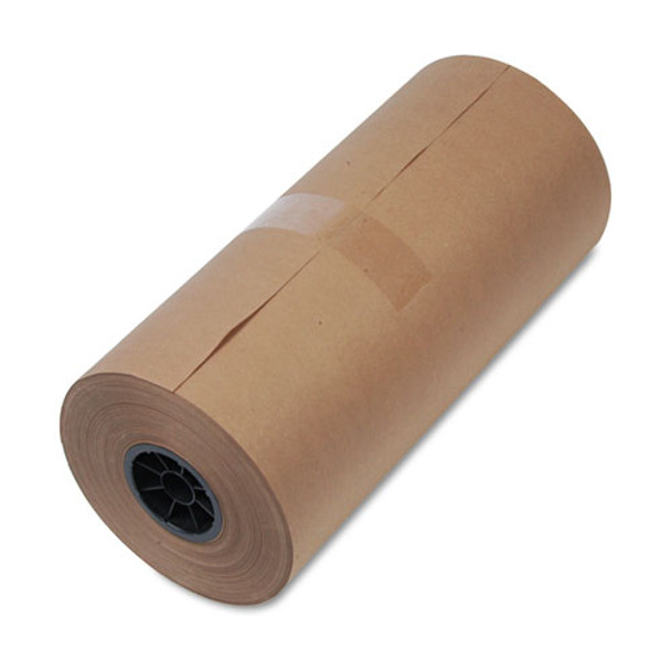 High-volume Mediumweight Wrapping Paper Roll, 40 Lb Wrapping Weight Stock, 18" X 900 Ft, Brown