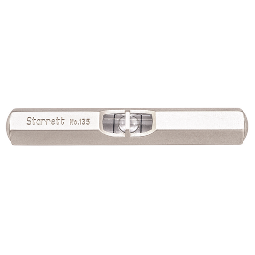 135A Pocket Level with Satin Nickel-Plated Finish