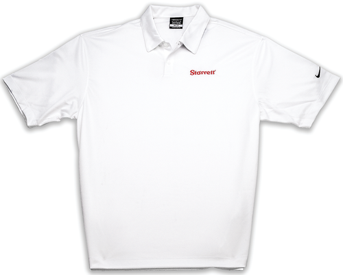 Part No. WMP-2XL:    2XL White Men's Nike Polo Shirt