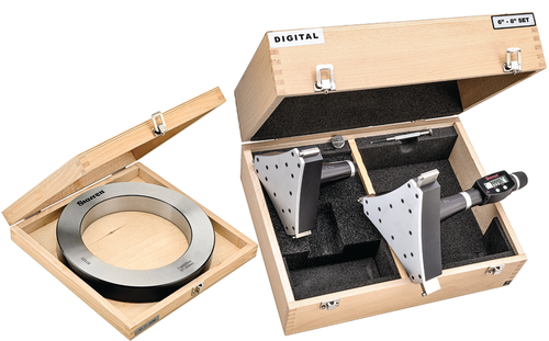 S770XTLZ Electronic Internal Micrometer Set, 3-Point Contact (6-8" (150-200mm) Range)