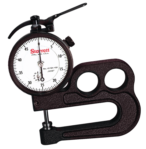 1015A Series Portable Dial Thickness Gage