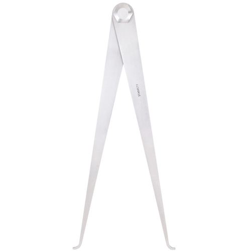 27-18 Calipers, Inside, 18" Size and Capacity, Flat Leg