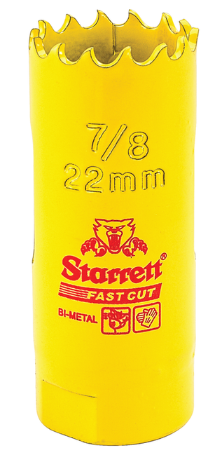 FCH0078-G 7/8'' (22mm) Fast Cut Hole Saw