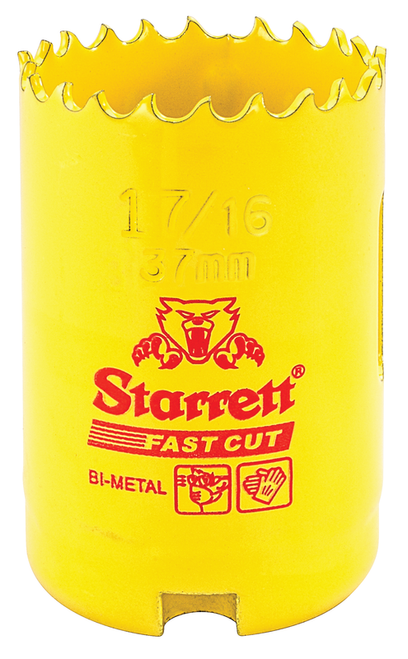 FCH0176-G 1-7/16'' (37mm) Fast Cut Hole Saw