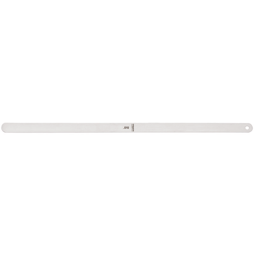 667-10 Thickness Gage or Feeler Stock, .010" Thick, 12" Length.
