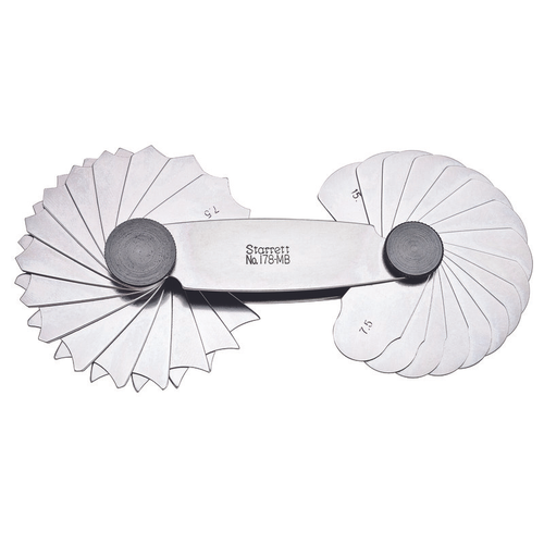 178MB Radius Gage Set