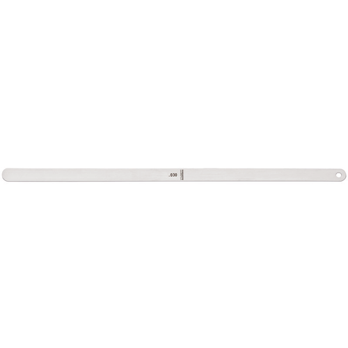 667-30 Thickness Gage or Feeler Stock, .030" Thick, 12" Length.