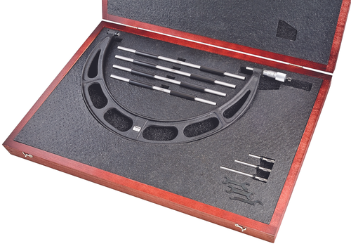 224.1DRLZ Interchangeable Anvil Micrometer Set